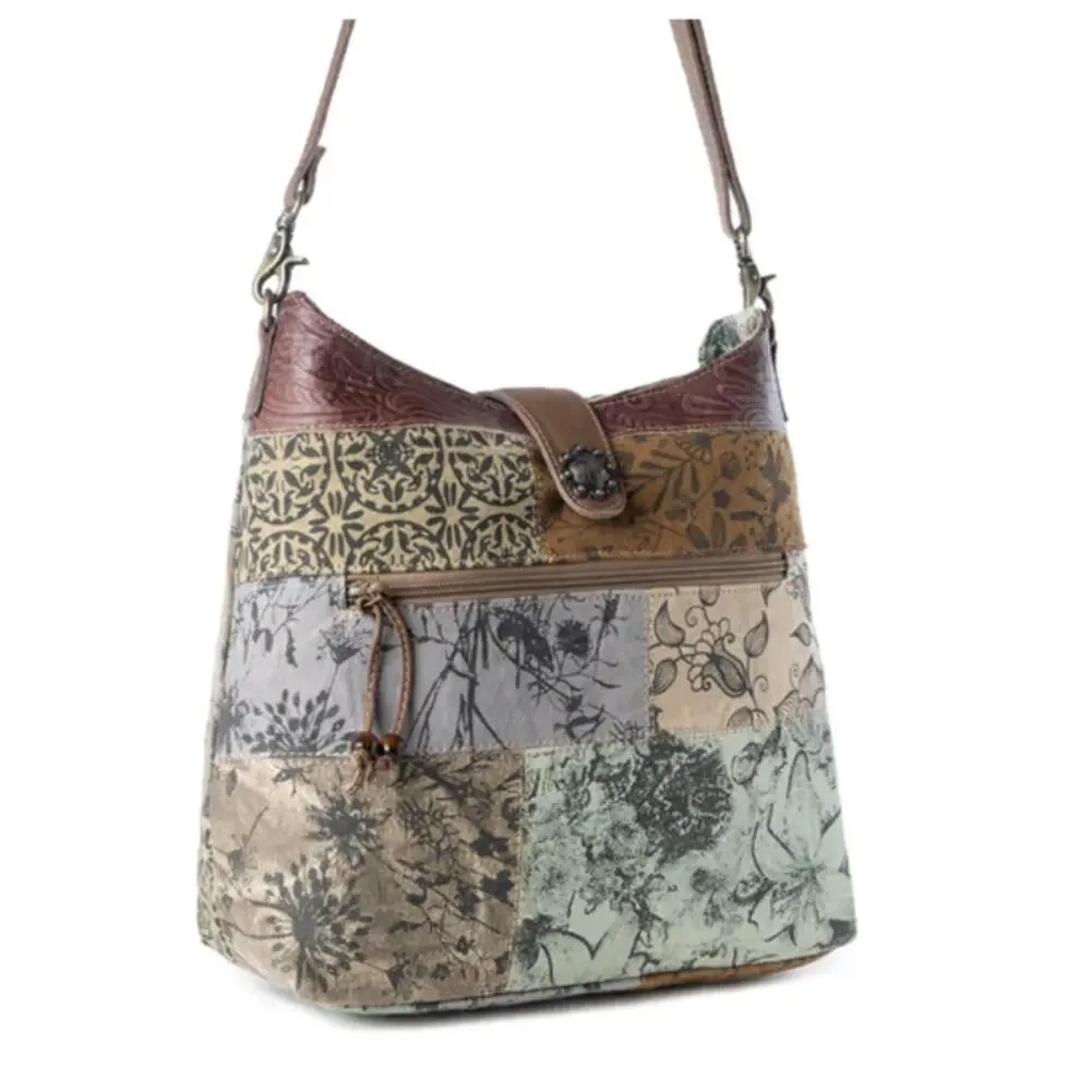 NWT Boutique Western Sageweave Vintage Floral Boho Shoulder Bag
